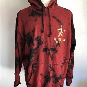 Jeffrey star tie dye hoodie